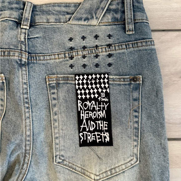 Ksubi Van Winkle Hunter Skinny Jeans Blue Size 30 NWT - Picture 7 of 8